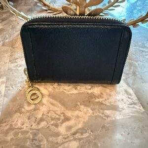 ♠️ BVLGARI Black with Gold Accent Women's Wallet ♠️